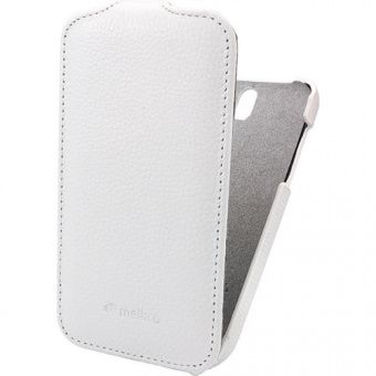 Melkco Jacka leather case for HTC One SV/One ST/T528T white
