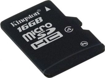 KINGSTON 16 GB microSDHC class 4 (SDC4/16GBSP)