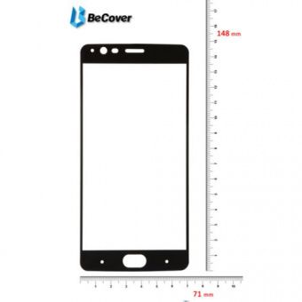 BeCover Glass Crystal 9H for OnePlus 3 Black (701044)