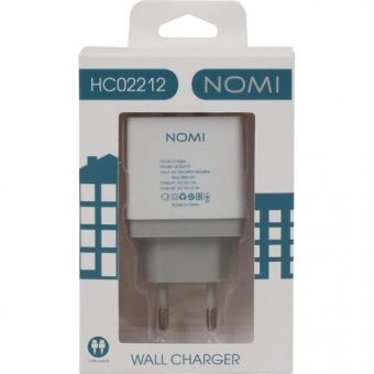 Nomi HC02212 2 порта 2.1A White