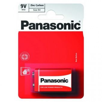 Panasonic RED ZINK 6F22 BLI 1 ZINK-CARBON