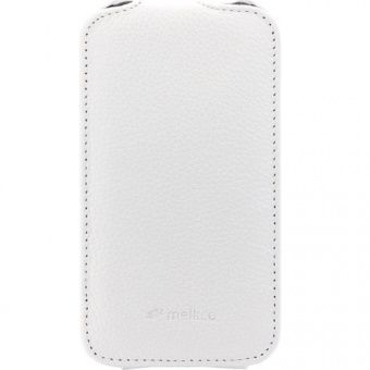Melkco Jacka leather case for HTC One SV/One ST/T528T white