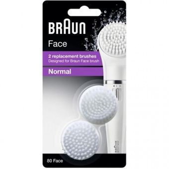 Braun Насадка-щетка для очистки лица SE 80 Face 2 шт.
